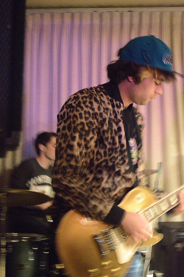 Bobby in a cheetah print jacket