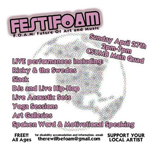 Foam Festival Poster